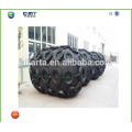 2015 Year China Top Brand Tug boat marine rubber fender with Galvanized Chain and Tyre